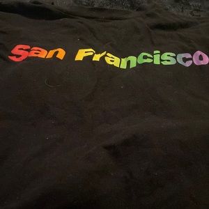 Oversized pride t shirt